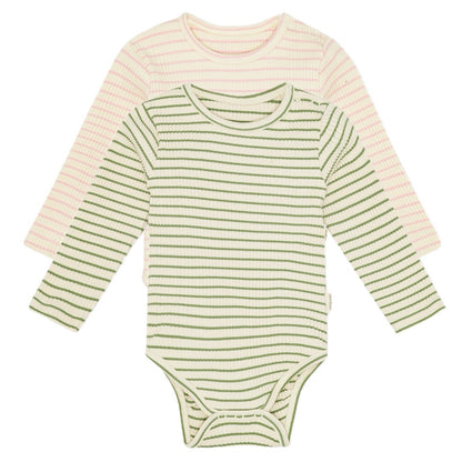 chunky rib body - artichoke eller rosey stripes